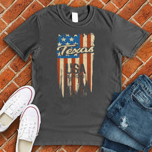 Load image into Gallery viewer, Texas USA Be Proud Flag Tee
