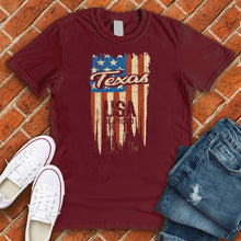 Load image into Gallery viewer, Texas USA Be Proud Flag Tee
