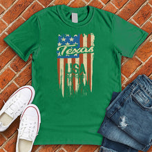 Load image into Gallery viewer, Texas USA Be Proud Flag Tee