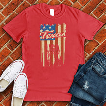Load image into Gallery viewer, Texas USA Be Proud Flag Tee