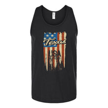 Load image into Gallery viewer, Texas USA Be Proud Flag Unisex Tank Top