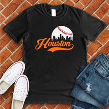 Load image into Gallery viewer, Houston City In Baseball Tee