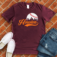 Load image into Gallery viewer, Houston City In Baseball Tee