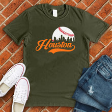 Load image into Gallery viewer, Houston City In Baseball Tee