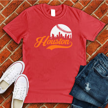 Load image into Gallery viewer, Houston City In Baseball Tee
