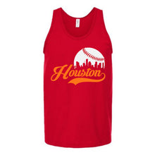 Load image into Gallery viewer, Houston City In Baseball Unisex Tank Top