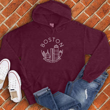 Load image into Gallery viewer, Boston Mass City Smile Hoodie
