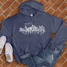 Load image into Gallery viewer, Boston Rough Sketch Hoodie