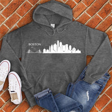 Load image into Gallery viewer, Skyline of Boston Hoodie
