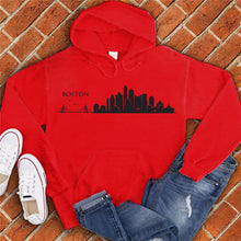 Load image into Gallery viewer, Skyline of Boston Hoodie