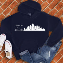 Load image into Gallery viewer, Skyline of Boston Hoodie
