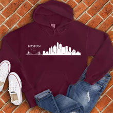 Load image into Gallery viewer, Skyline of Boston Hoodie