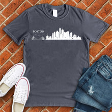 Load image into Gallery viewer, Skyline of Boston Tee