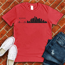 Load image into Gallery viewer, Skyline of Boston Tee