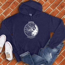 Load image into Gallery viewer, Boston Map Hoodie