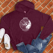 Load image into Gallery viewer, Boston Map Hoodie