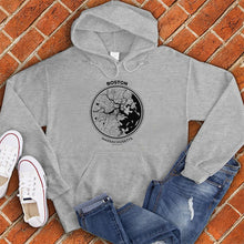 Load image into Gallery viewer, Boston Map Hoodie