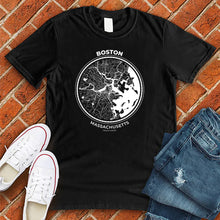Load image into Gallery viewer, Boston Map Tee