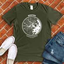Load image into Gallery viewer, Boston Map Tee