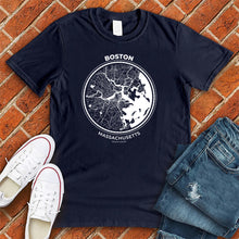 Load image into Gallery viewer, Boston Map Tee