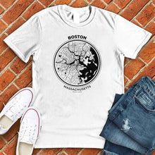 Load image into Gallery viewer, Boston Map Tee