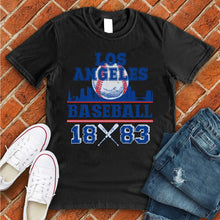 Load image into Gallery viewer, Los Angeles Baseball 1883 Tee