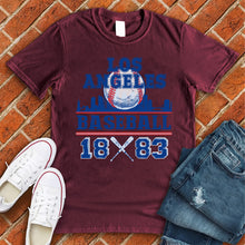 Load image into Gallery viewer, Los Angeles Baseball 1883 Tee