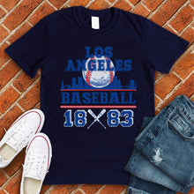 Load image into Gallery viewer, Los Angeles Baseball 1883 Tee