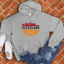 Load image into Gallery viewer, Cleveland Basketball and Skyline Hoodie