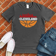 Load image into Gallery viewer, Cleveland Basketball and Skyline Tee
