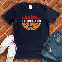 Load image into Gallery viewer, Cleveland Basketball and Skyline Tee
