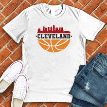 Load image into Gallery viewer, Cleveland Basketball and Skyline Tee