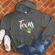 Load image into Gallery viewer, Texas Cactus Flower Hoodie