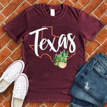 Load image into Gallery viewer, Texas Cactus Flower Tee