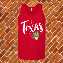 Load image into Gallery viewer, Texas Cactus Flower Unisex Tank Top