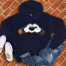 Load image into Gallery viewer, Houston Baseball Heart Hands Hoodie
