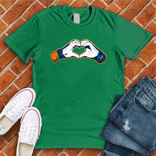Load image into Gallery viewer, Houston Baseball Heart Hands Tee