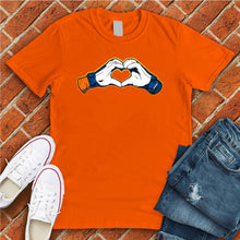 Load image into Gallery viewer, Houston Baseball Heart Hands Tee