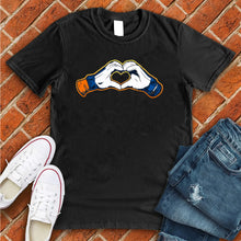 Load image into Gallery viewer, Houston Baseball Heart Hands Tee