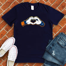 Load image into Gallery viewer, Houston Baseball Heart Hands Tee