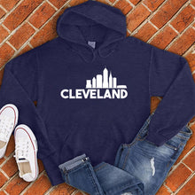 Load image into Gallery viewer, Cleveland Offset Skyline Hoodie