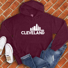 Load image into Gallery viewer, Cleveland Offset Skyline Hoodie