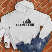 Load image into Gallery viewer, Cleveland Offset Skyline Hoodie