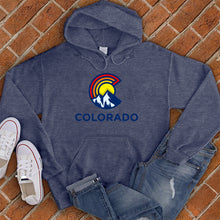 Load image into Gallery viewer, Colorado Line Flag Hoodie