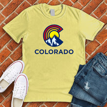 Load image into Gallery viewer, Colorado Line Flag Tee