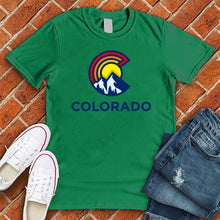 Load image into Gallery viewer, Colorado Line Flag Tee