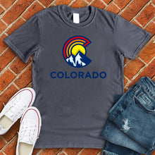 Load image into Gallery viewer, Colorado Line Flag Tee
