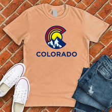 Load image into Gallery viewer, Colorado Line Flag Tee