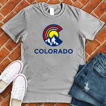 Load image into Gallery viewer, Colorado Line Flag Tee