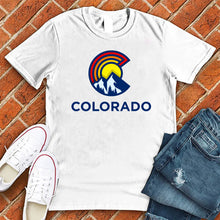 Load image into Gallery viewer, Colorado Line Flag Tee